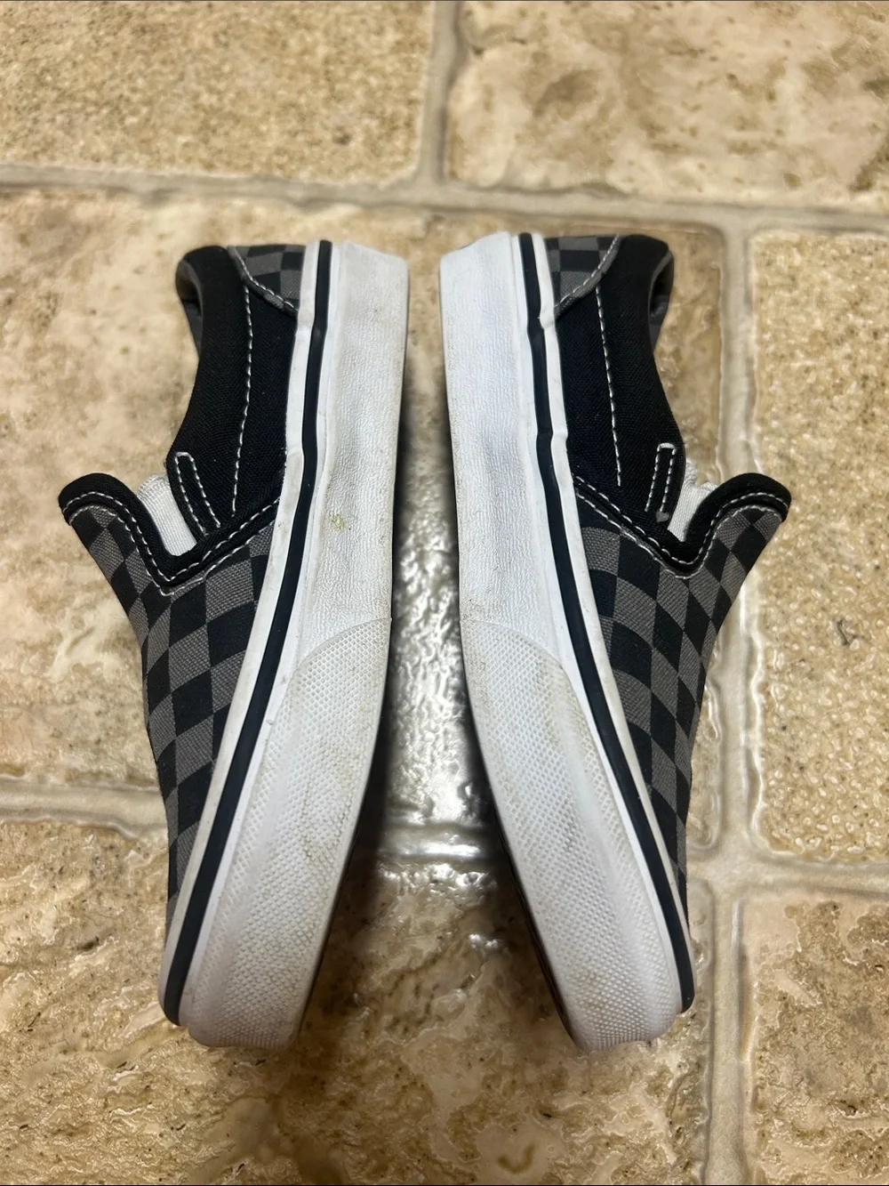 Vans Slip-On Checkerboard Sneakers